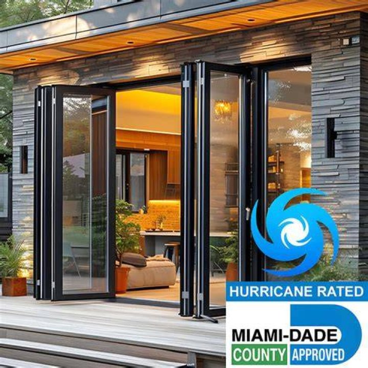 hurricane sliding glass doors in West Gate