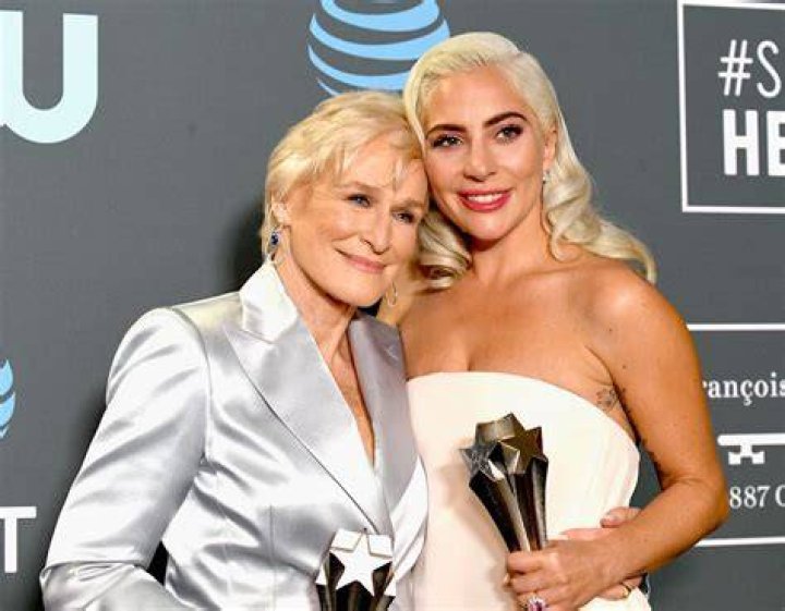 lady gaga and glenn close tied for a critics' choice award in which category?