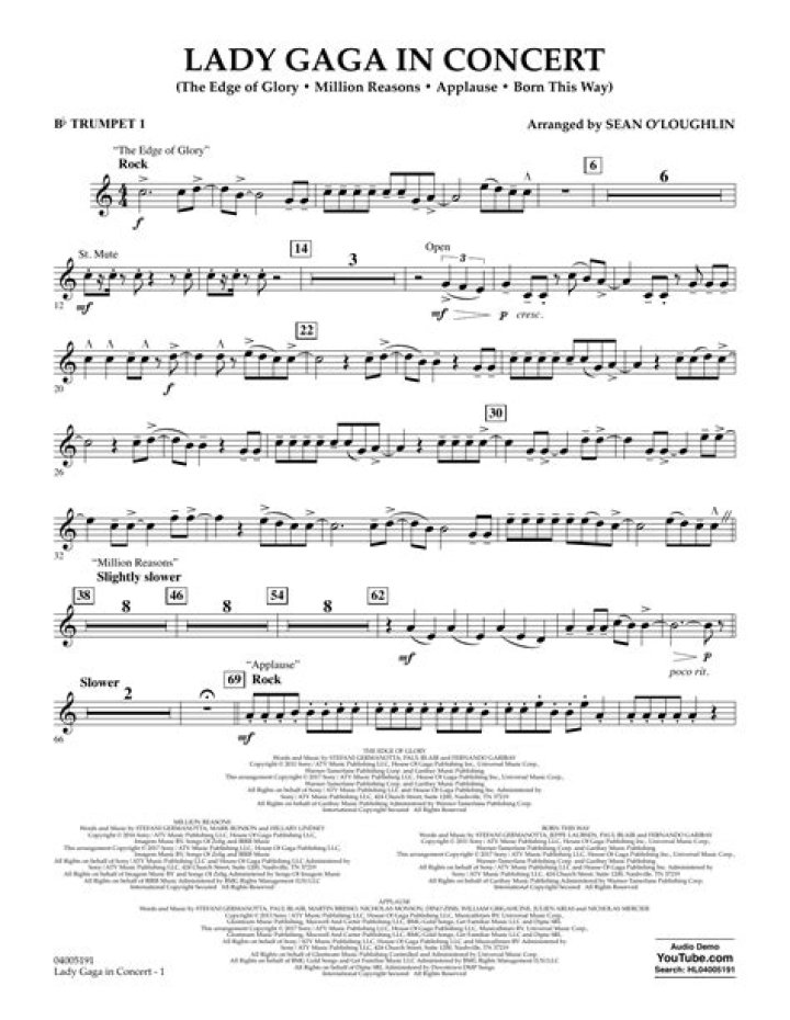 lady gaga trumpet player