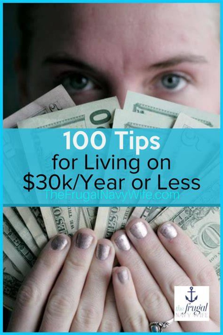 living on 30k a year