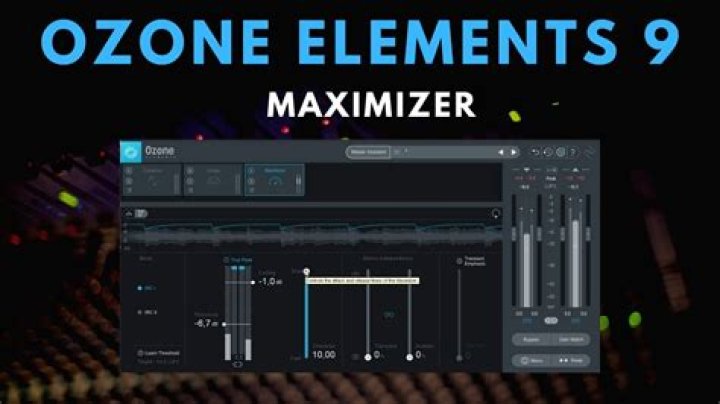 Maximizer - Ozone 9 Elements Help