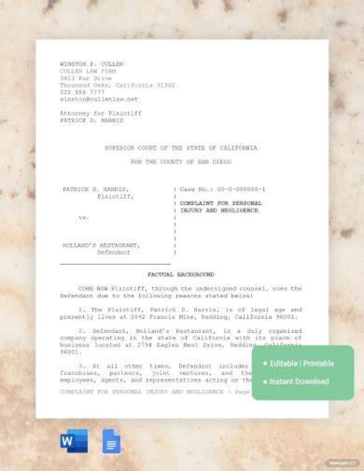 Microsoft Word - Amended Complaint on our Pleading Paper 08.12.19 (002)