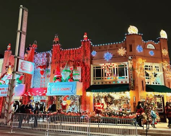 Midland, Texas Xmas Light Setup