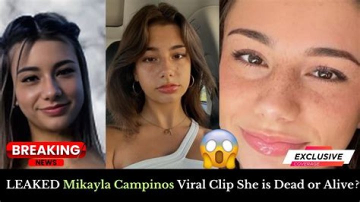 Mikayla Campinos's Leaked Content Mystery Solved