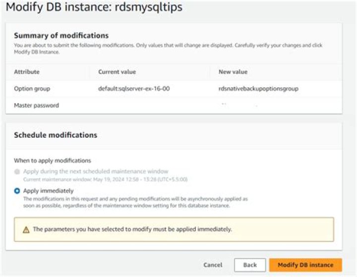 modify_db_instance - Boto3 1.34.74 documentation