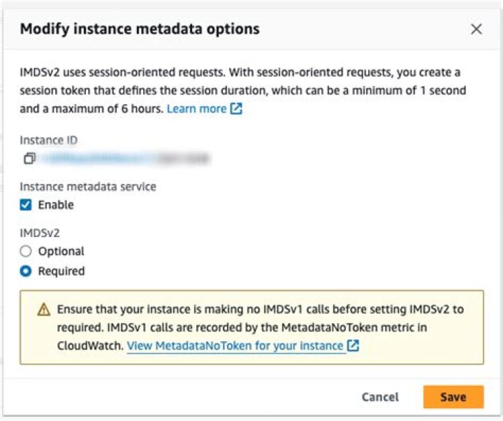 modify_instance_metadata_options - Boto3 1.34.87 documentation