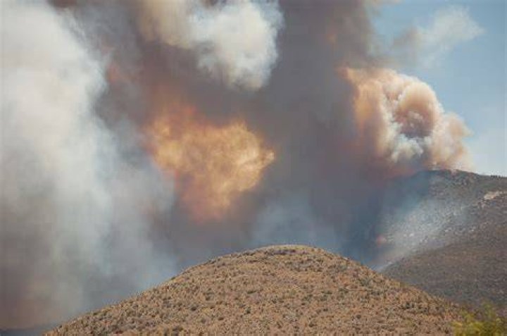 Monument Fire - June 2011