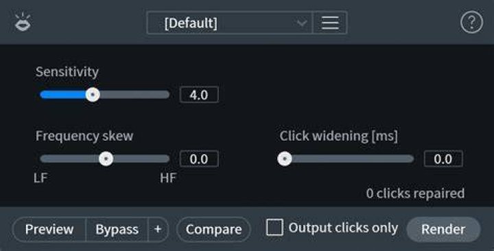 Mouth De-click - RX 8 Help