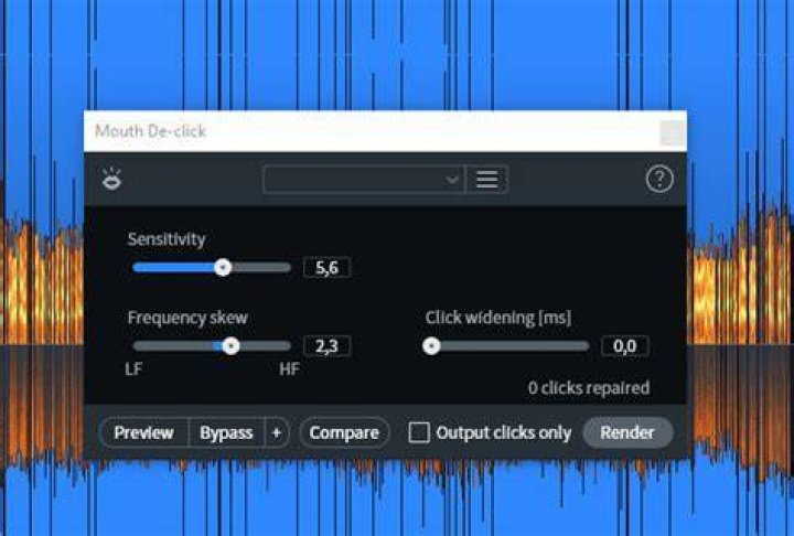 Mouth De-click - RX 9 Help
