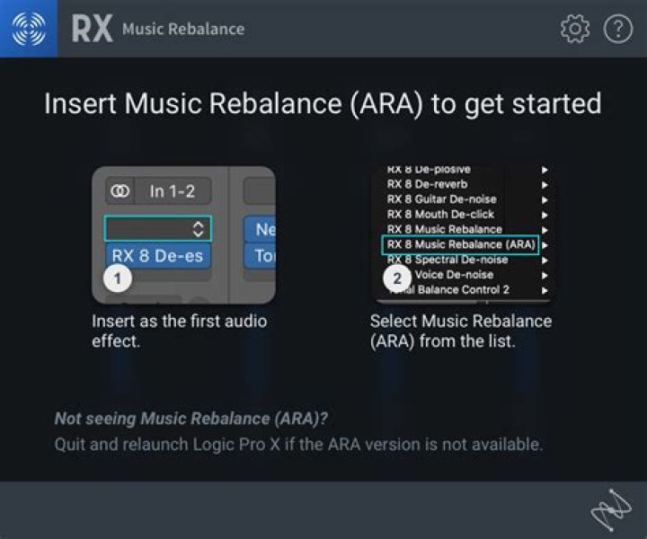 Music Rebalance - RX 9 Help