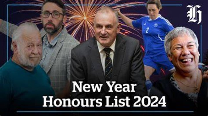 New Year Honours List 2024