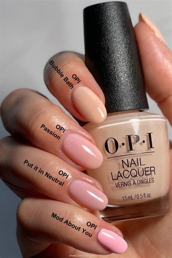Opi Bubble Bath On Toes