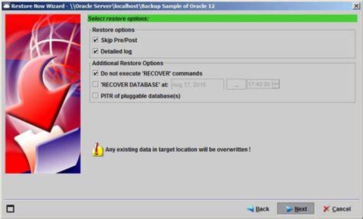 Oracle 12c Database Point-In-Time Recovery (PITR)