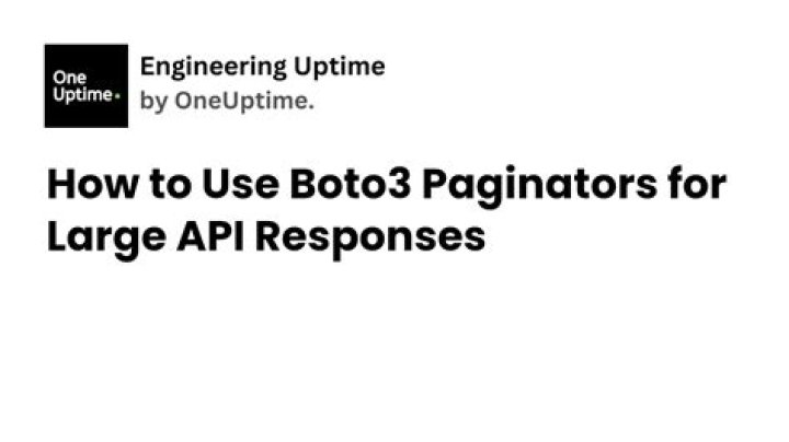 Paginators - Boto3 1.26.119 documentation