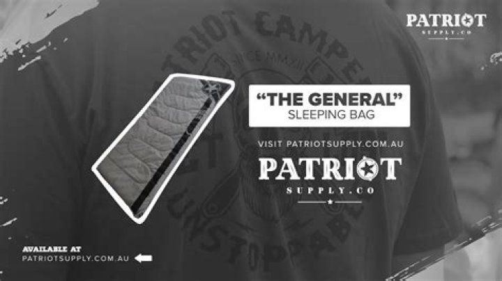 patriot sleeping bag