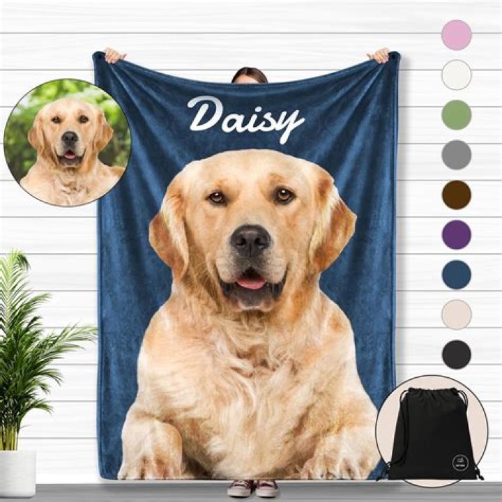 personalised dog gifts - Custom Pet Blanket