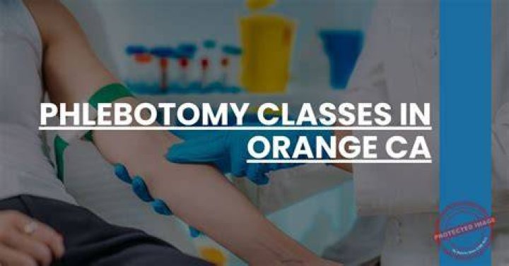 Phlebotomy Training Classes Orange CA 92867