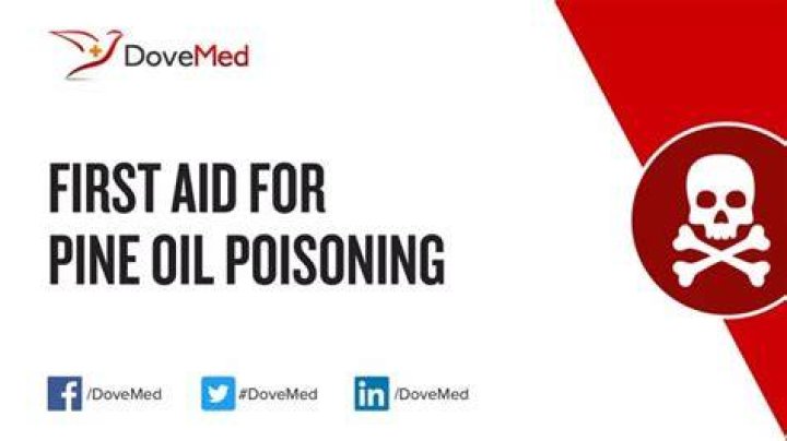 Pine oil poisoning