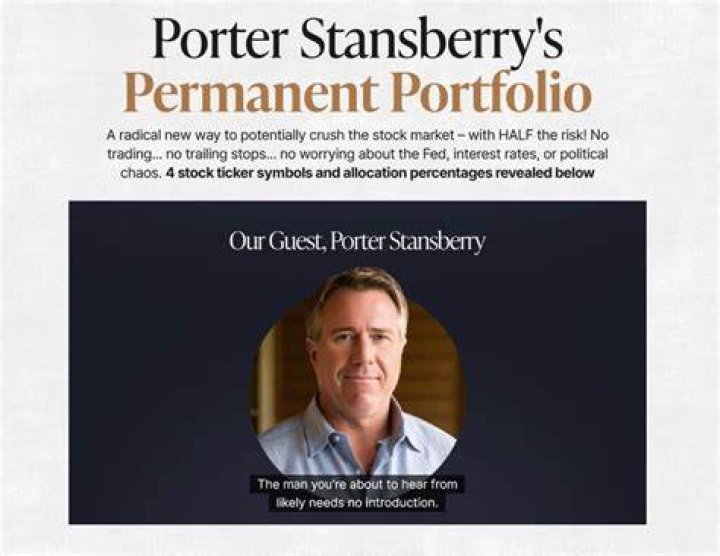 porter stansberry log in - Porter Stansberry