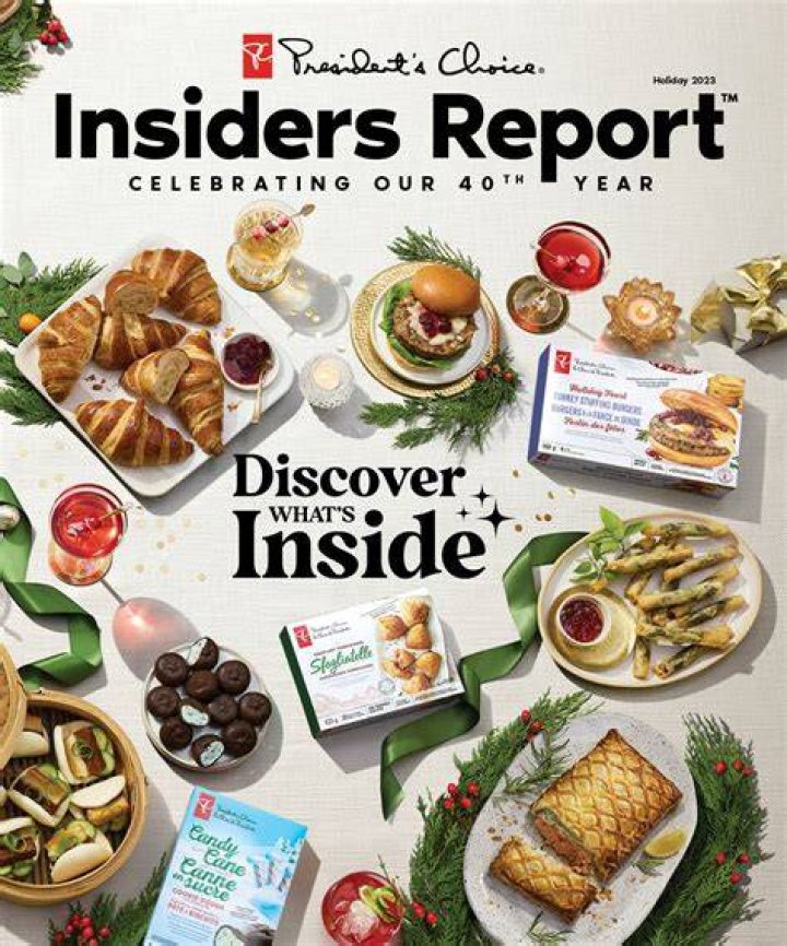 President's Choice Holiday Insiders Report