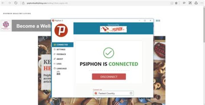 Psiphon 3下载页面
