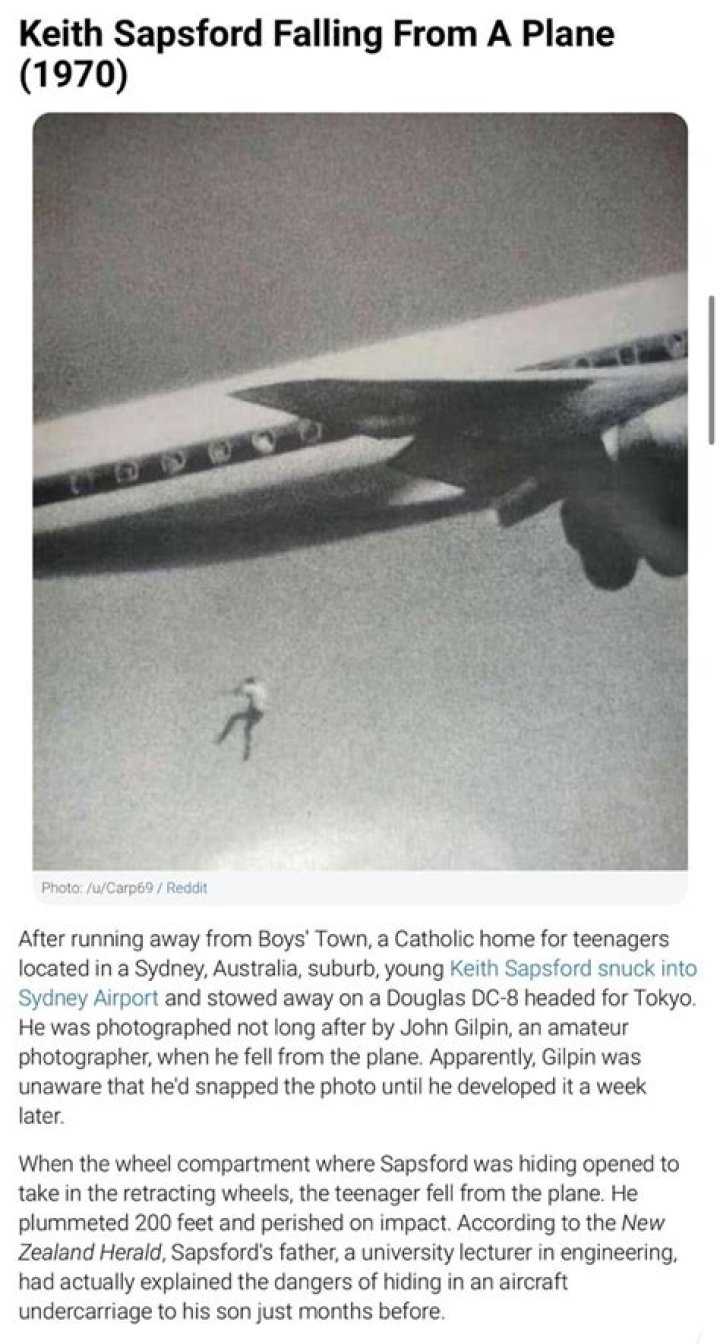 Remembering Keith Sapsford: A Tragic Flight and Its Lasting Echo