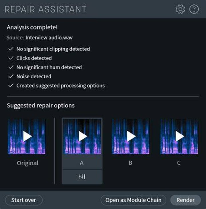 Repair Assistant - RX 9 Help