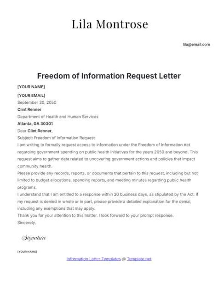 Response to FOI request about CSPL funding