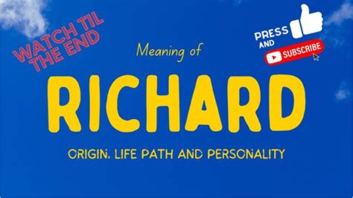 Richard Taubman Wikipedia: Uncovering the Enduring Story of the Name Richard