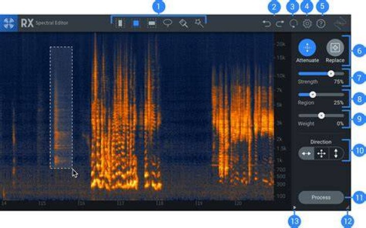 RX Spectral Editor - RX 9 Help