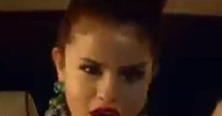 Selena Gomez Shows Off Vampy Look in Leaked Video