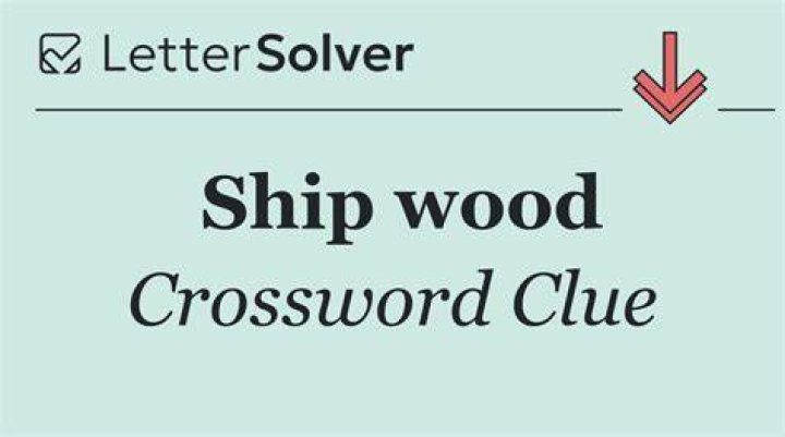 Ship Wood Crossword Clue Apply