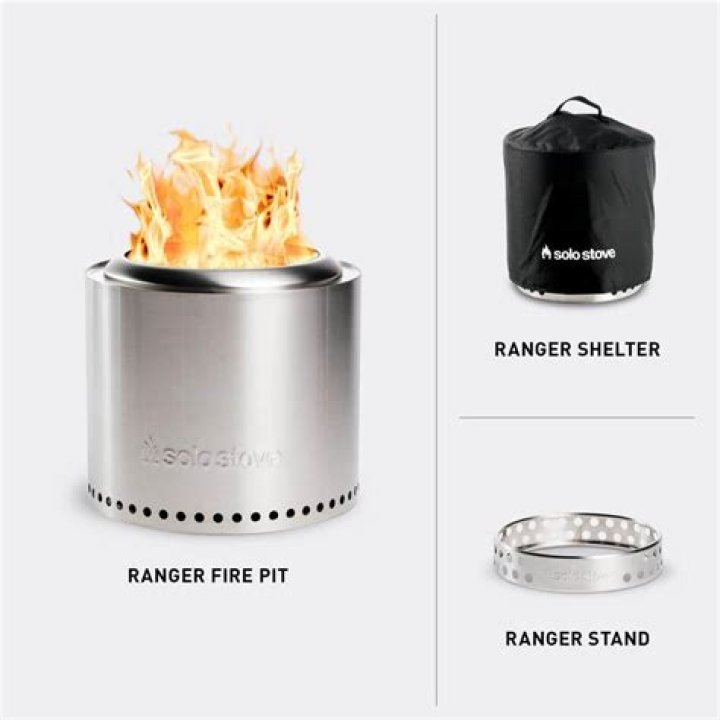 solo stove ranger with stand fire pit kit