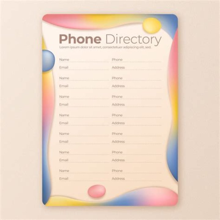 Telephone List