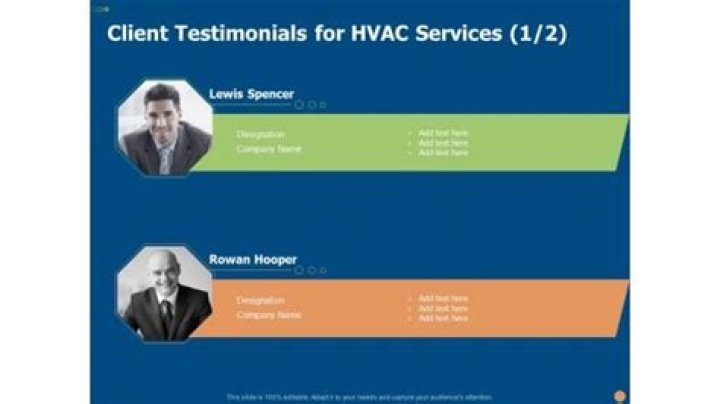 Testimonials - HVAC