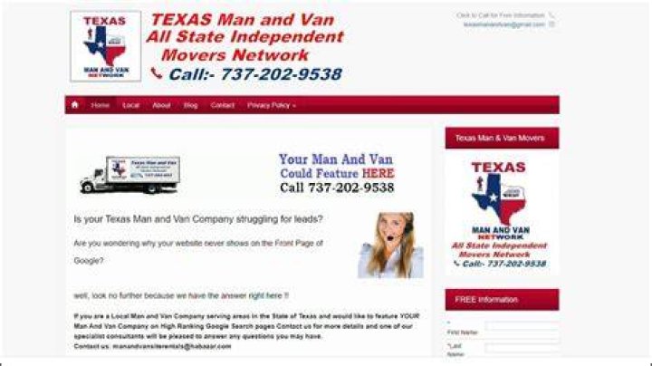 Texas Man And Van in Austin