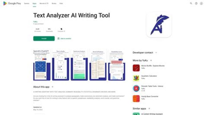Text Analyzer - April 2017