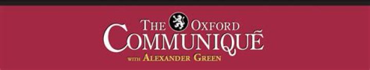 The Oxford Communiqué