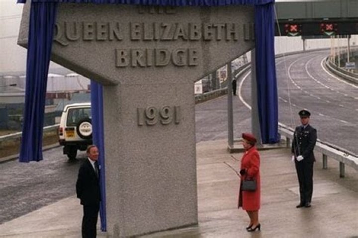 The Queen Elizabeth II bridge at Dartford celebrates 30 years of connecting Essex and Kent