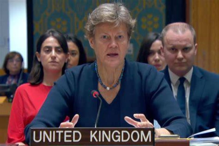 The UK has long called for an immediate humanitarian pause leading to a sustainable ceasefire, as the fastest way to get hostages out and aid in: UK statement at the UN Security Council