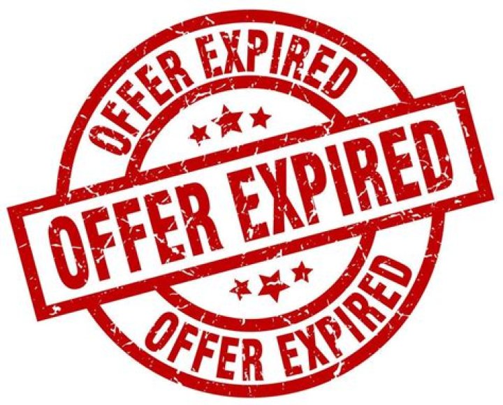 This offer has expired.