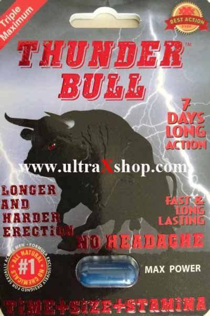 Thunder Bull 7k Male Enhancement Pills