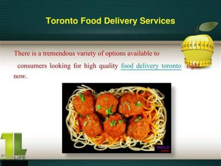 Toronto food delivery services