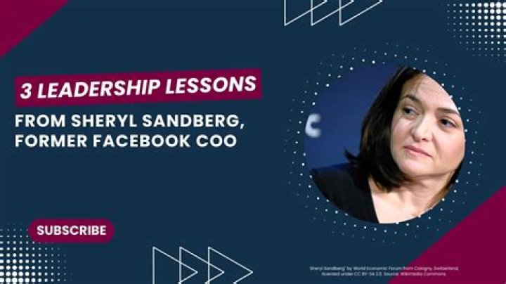 Uncover The Pivotal Leadership Of Sheryl Sandberg As Facebook's COO