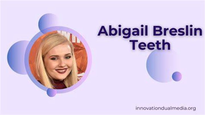 Unraveling The Truth: Abigail Breslin's Dental Enigma