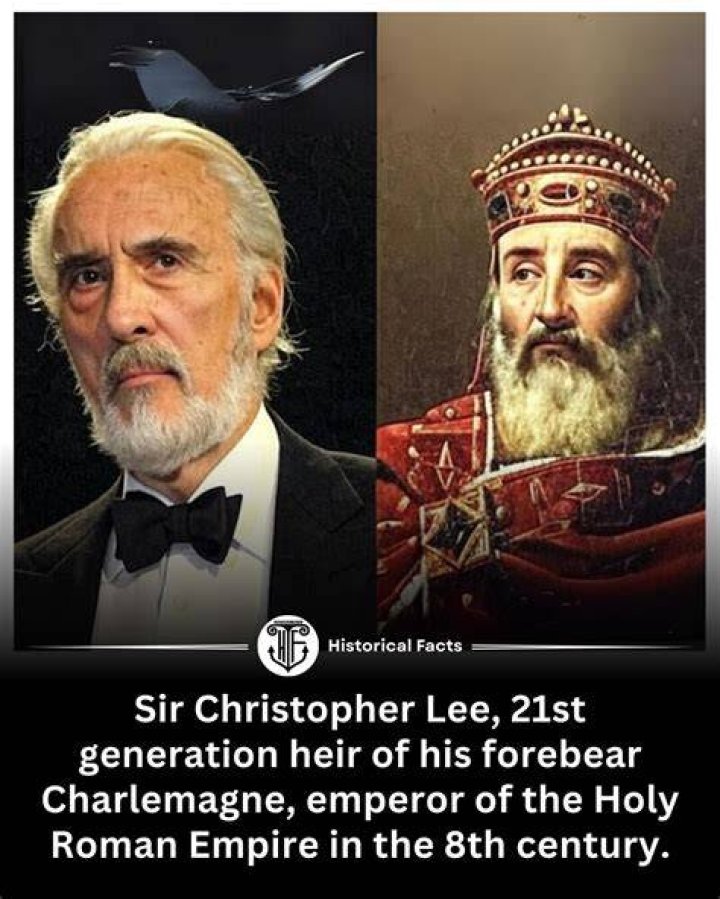 Unveiling The Connection: Was Christopher Lee Related To Charlemagne?