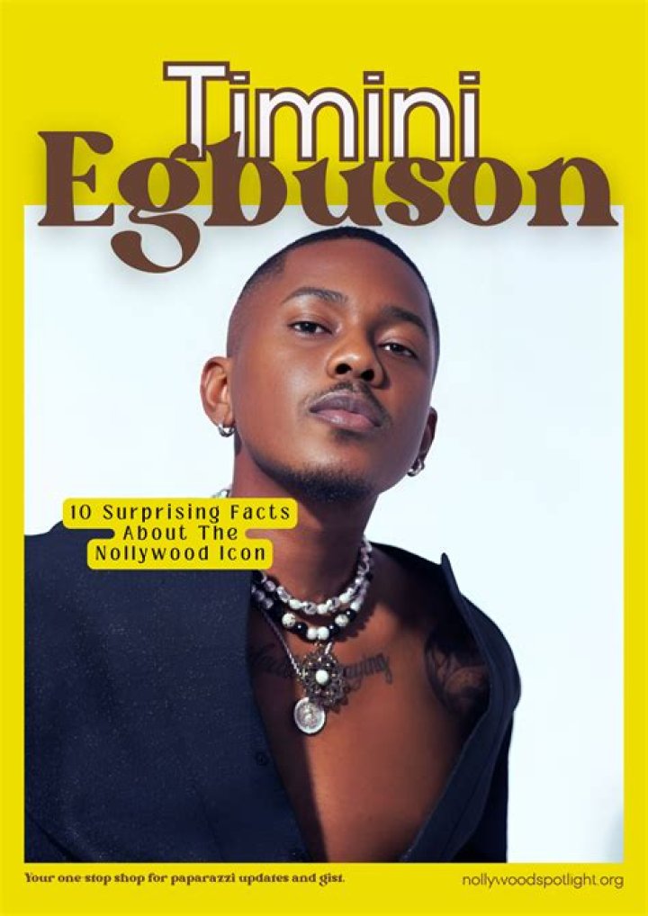 Unveiling The Journey Of Timini Egbuson: From 19 To Stardom