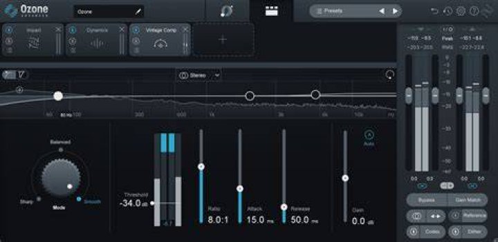 Vintage Compressor - Ozone 9 Help