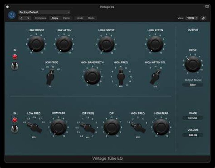 Vintage EQ [ADV] - Ozone 8 Documentation