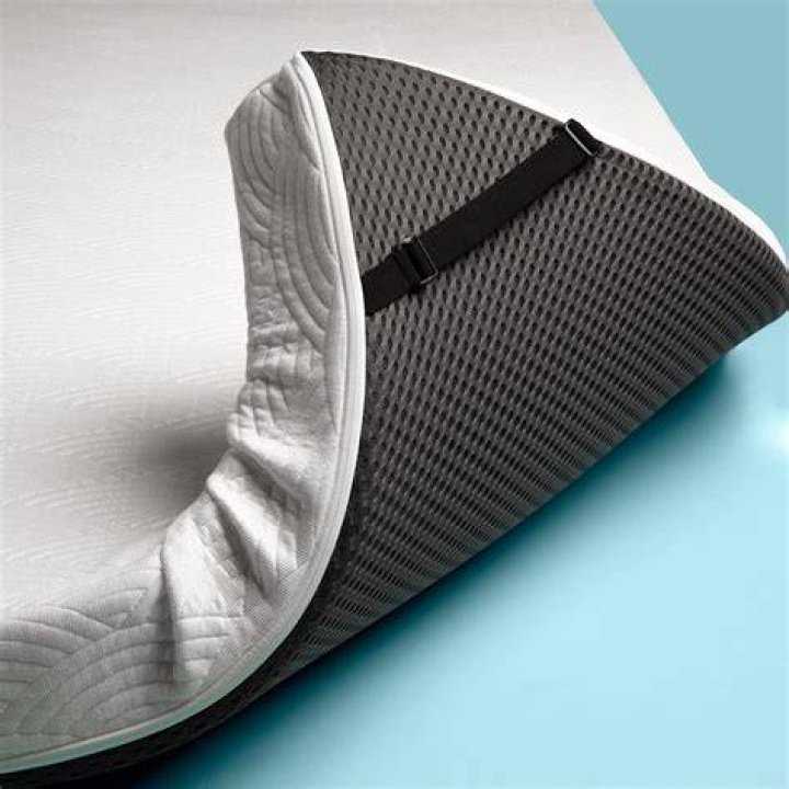 viscosoft 4-inch active cooling memory foam mattress topper queen